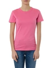 MAISON MARGIELA PINK BASIC COTTON T SHIRT,10909183