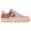 NIKE NIKE WOMEN'S AIR FORCE 1 '07 PREMIUM CASUAL SHOES IN PINK SIZE 8.0,2448783