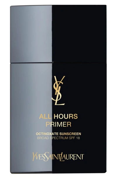 Saint Laurent All Hours Primer Octinoxate Sunscreen Spf 18 In 40ml