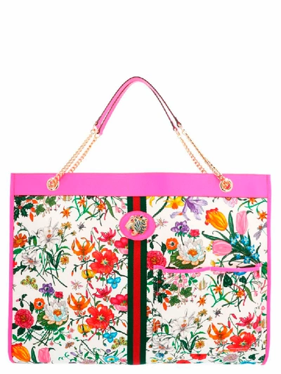 Gucci Tiger Multi Shopping Bag In Multicolore