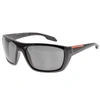 PRADA PRADA LINEA ROSSA SUNGLASSES BLACK,117112