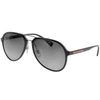 PRADA PRADA LINEA ROSSA SUNGLASSES BLACK,117099