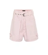 ISABEL MARANT IKE HIGH-RISE DENIM SHORTS,P00377247