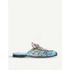 GUCCI PRINCETOWN CANVAS SLIPPERS