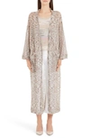 MISSONI LONG SPACE DYED CARDIGAN,MDM00102 BK0036