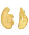 ALIGHIERI GOLD-PLATED THE SURREAL BETRAYAL EARRINGS,5057865545363