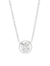 ROBERTO COIN Diamond By The Inch 18K White Gold & Diamond Necklace