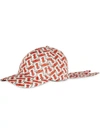 BURBERRY MONOGRAM-PRINT BASEBALL CAP