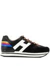 HOGAN RAINBOW LACE UP SNEAKERS