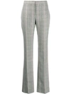 ALEXANDER MCQUEEN CONTRAST CHECK TROUSERS
