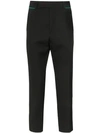 HAIDER ACKERMANN EMBROIDERED TAILORED TROUSERS