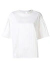 PESERICO PESERICO 条纹罩衫 - 白色
