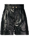 ISABEL MARANT HIGH WAISTED BELTED SHORTS