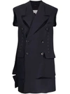 MAISON MARGIELA FORMAL WAISTCOAT WITH CUT-OUTS