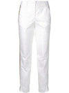 P.a.r.o.s.h Side Stripe Trousers In White