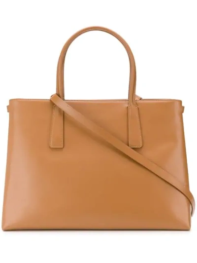 Zanellato Medium Tote Bag In Brown
