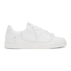 VALENTINO GARAVANI VALENTINO WHITE VALENTINO GARAVANI VLOGO ROCKSTUD STRAP SNEAKERS