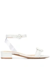 ALEXANDRE BIRMAN KNOT DETAIL SANDALS