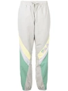 FILA FILA PANELLED TRACK PANTS - GREY