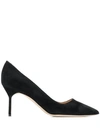 Manolo Blahnik Bb Stiletto Pumps In Black