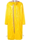 THOM BROWNE OVERSIZED NYLON SLICKER SWIM PARKA