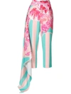 HALPERN CROPPED PRINTED TROUSERS