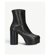 MAISON MARGIELA Tabi leather platform boots