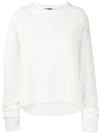 ANDREA YA'AQOV DISTRESSED FRAYED jumper