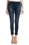 Liverpool High Rise Stretch Ankle Skinny Jeans In Doheny Dark