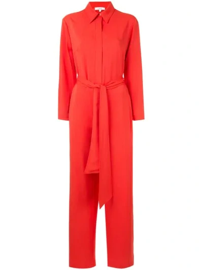 Layeur Boiler Suit In Red