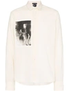 ANN DEMEULEMEESTER PRINTED PATCH SHIRT