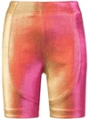 AREA METALLIC BIKE SHORTS