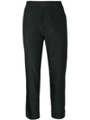 A.F.VANDEVORST CROPPED SILK TROUSERS