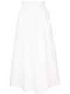 TIBI GATHERED SKIRT