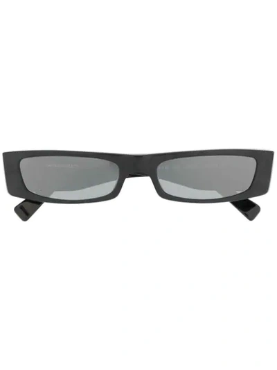 Alain Mikli Rectangular Frame Sunglasses In Black