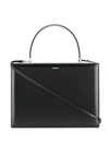 JIL SANDER JIL SANDER BRIEFCASE TOTE BAG - BLACK