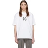 FEAR OF GOD FEAR OF GOD WHITE FG T-SHIRT