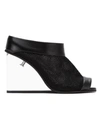 Studio Chofakian Ankle Boots With Transparent Heels In Black