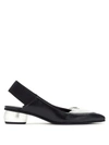 Studio Chofakian Slingback Pumps In Black