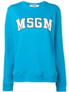 MSGM COLLEGE LOGO JUMPER