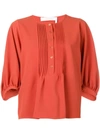 SEE BY CHLOÉ BUTTON DOWN COLLAR BLOUSE
