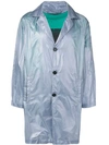 Raf Simons T-shirt Jacket In Blue