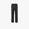 RAF SIMONS RAF SIMONS CRYSTAL EMBELLISHED CROPPED TROUSERS,1913370008013245397