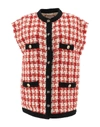 GUCCI GUCCI HOUNDSTOOTH OVERSIZED GILET