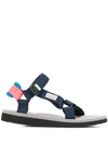 SUICOKE SATIN SANDALS