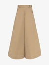 ASAI ASAI WIDE-LEG COTTON CARGO TROUSERS,SS19T03KHAKI13704597