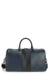 TED BAKER FAUX LEATHER DUFFEL BAG - BLUE,MXB-SLING-XH9M