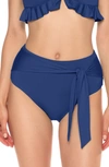 ISABELLA ROSE Double Take High Waist Bikini Bottoms,4504794