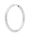 Maria Black 14kt White Gold 25mm Alba Hoop Earring In White