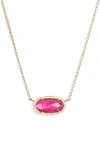 Kendra Scott Elisa Drusy Necklace, 15" In Gold Azalea Illusion